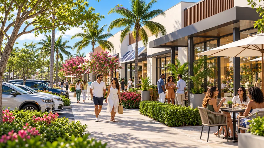 Shopping promenade